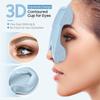 BeHoomi Sleep Mask, Premium Eye Mask for Sleeping, Total Blackout, Superior Soft Comfort, Upgraded 3D Ergonomic Designed Sleeping Mask for Home, Office, Travel, Meditation, Sky Blue view 3