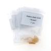 20 Pcs 24K Plated Gold Bonding Traction Chain Lingual Buttons Chain Round/Retangular Mesh Base (HJL-Round-20 Pcs) view 3