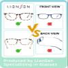 LianSan Sturdy Photochromic Distance Glasses for Women - with Spring Hinge(Tortoise-2.0x) view 3