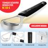 Cbiumpro 4-Pack Tongue Scraper for Kids & Adults, Stainless Steel Tongue Cleaner with Travel Case, Reduce Bad Breath view 2