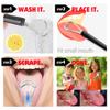 Cbiumpro 4-Pack Tongue Scraper for Kids & Adults, Stainless Steel Tongue Cleaner with Travel Case, Reduce Bad Breath view 3