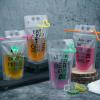 24 Pcs Video Game Party Favors Cups Video Gaming Themed Plastic Drink Pouches with Straws Clear Zipper Bags Reusable Pouches for Birthday Decor Party Favors Gift Prizes (Black,Green) view 4