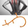 Back and Neck Massager, Point Massage Stick Tool, Detachable Lumbar Vertebra Point Self Massage Handheld Manual Hook Cane Muscle Knot Remover view 4