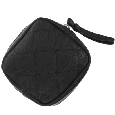 KALLORY Multi-function Portable Tampon Holder and Feminine Products Storage Pouch for Travel Delicate Period Storage Bag Zipper Design for Privacy