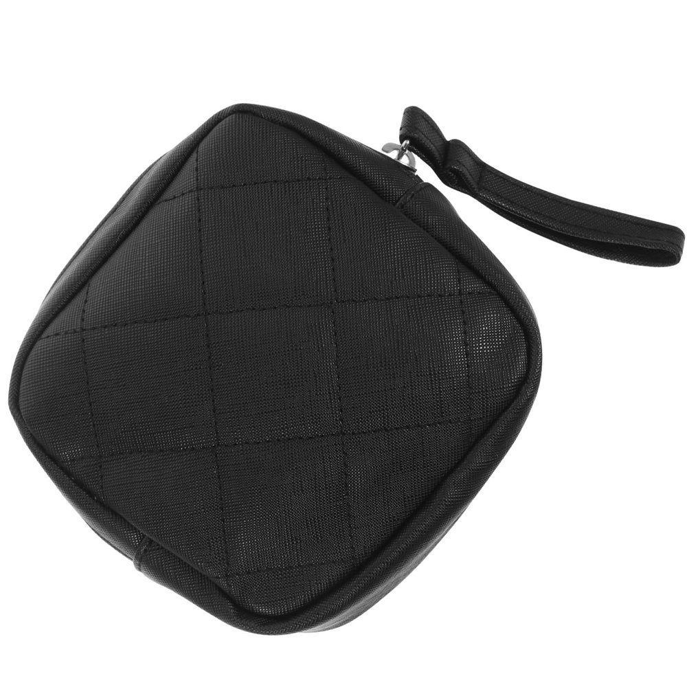 KALLORY Multi-function Portable Tampon Holder and Feminine Products Storage Pouch for Travel Delicate Period Storage Bag Zipper Design for Privacy