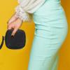 KALLORY Multi-function Portable Tampon Holder and Feminine Products Storage Pouch for Travel Delicate Period Storage Bag Zipper Design for Privacy view 2