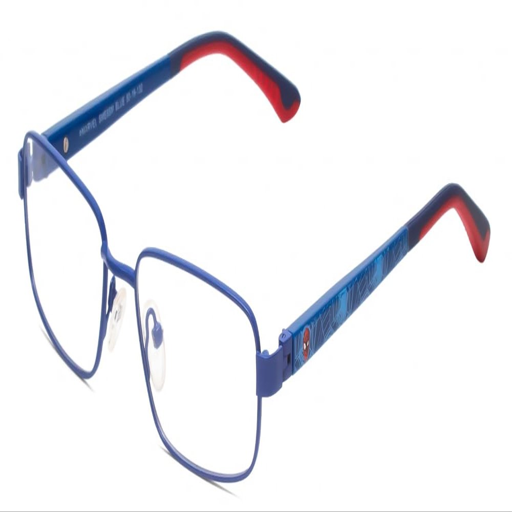 Cal Optix Marvel KIDS SME8SM Spiderman Blue Light Reading Eye Glasses +1.75 Royal Blue Red Boy Girl Designer Reader Superhero Children