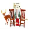 Funny Wedding Set Bride and Groom Hunting and Fishing Rocking Chairs view 2