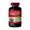 dandelion root - DANDELION NATURAL COMPLEX - organic green antioxidant powder, green tea leaf extract powder, juniper berries capsules, Buchu Leaf pills, cranberries dried fruit - 1 Bottle 60 Capsules view 2