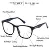 Calabria Shawn Blue Light Reading Glasses +3.50 Crystal Red Tortoise Havana Women Designer Eyeglasses Trendy Computer Reader view 4