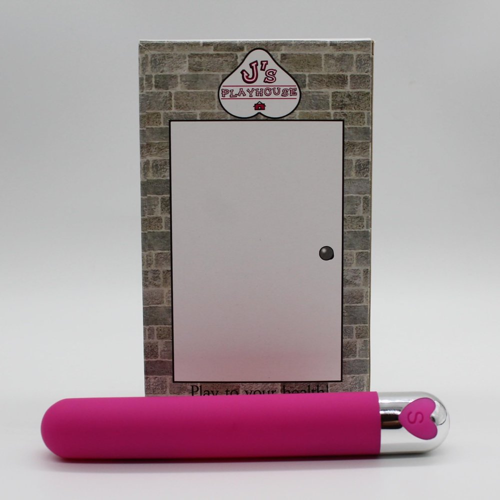 J's Playhouse Starters Classic Rechargeable Massager (Pink)