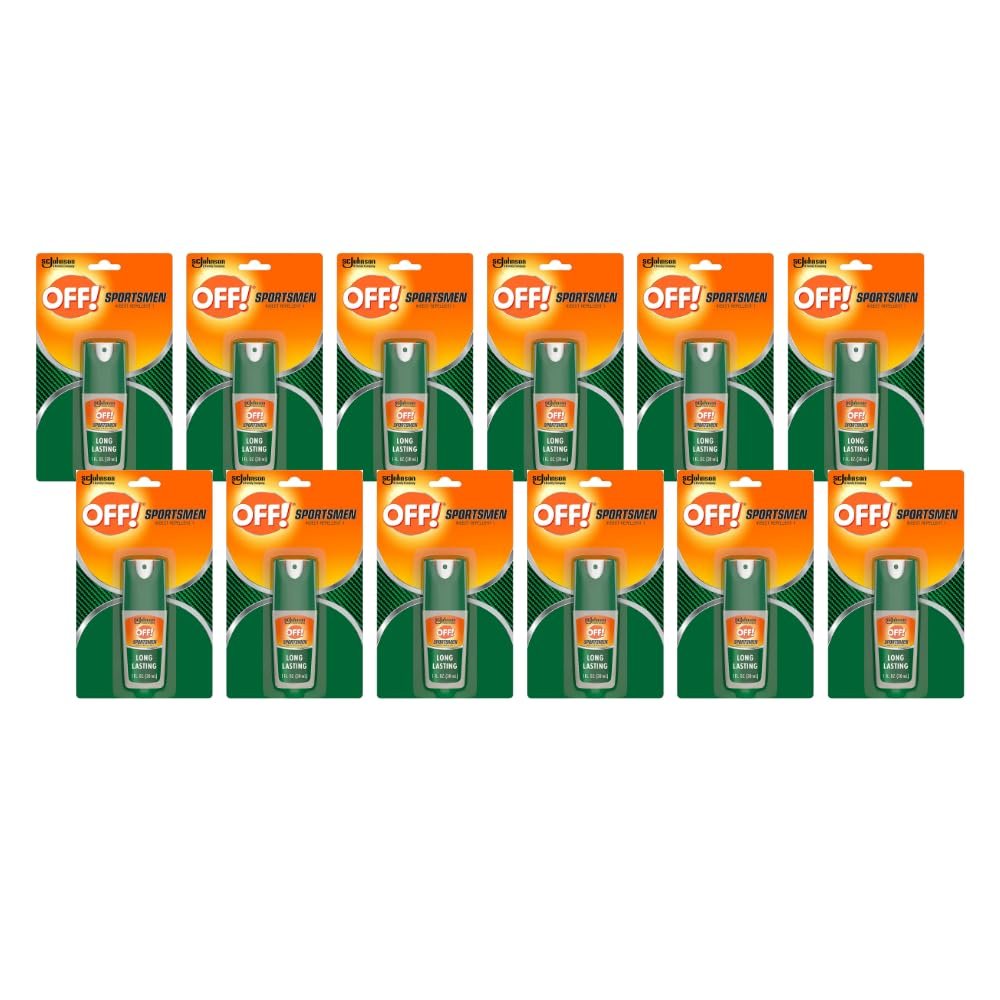 OFF! Deep Woods Sportsmen Insect Spray 1 Ounce (Pack of 12)