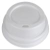 Abena Compostable and Biodegradable Dome Coffee Lids: CPLA, White, 3.54" Diameter (9CM) - 100 Count (Cups Sold Separately) view 1