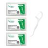WTONISY Unflavored Floss Picks, Thin Thread Eco Friendly Toothpick Stick Soft On Gum & Teeth, 150 Count Plastic Free Tooth Flosser for Adults & Kids,for Family, Hotel, Restaurant, car,Travel use view 1