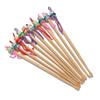 10Pcs Mini Doll Earpicks,Wooden Earwax Removal,Ear Picks, Ear Care Health Care Tool view 1