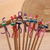 10Pcs Mini Doll Earpicks,Wooden Earwax Removal,Ear Picks, Ear Care Health Care Tool view 3