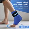 Comfpack Ankle Ice Pack Wrap for Plantar Fasciitis, Swelling,Reusable Ankle Brace Ice Pack, Flexible Hot Cold Therapy Ice Sock for Achilles Tendonitis, Sprain, Surgery, Heel Pain view 2
