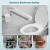 2 Pack Grab Bars for Shower Handle, 32 Inch Anti Slip Shower Grab Bars for Seniors, Stainless Steel Knurled Handicap Grab Bars for Bathroom, Grab Bars for Elderly for Wall(White, 1" Diameter) view 2