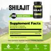 1500mg Shilajit Capsules Extract 5:1 - Immune System, Energy Production, Brain Health & Overall Well-Being Support - 240 Capsules view 2