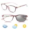 WInara Women Photochromic Sunglasses, Anti UV400 Presbyopia GlassesAnti Eyestrain Computer Eyeglasses Readers (Color : Champagne, Size : +1.25) view 1