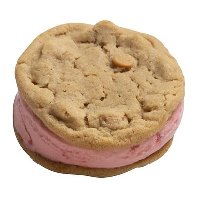 Villa Dolce Artisan Gelato Sandwiches 5.7 ounces, Pack of 18 (Strawberry Jam w/Peanut Butter Cookies)