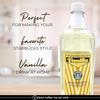 Vanilla Syrup Bundle  Authentic 1 Liter Bottle for Coffee, Lattes & Desserts with Direct Coffee Tea Est 2019 Sticker view 3