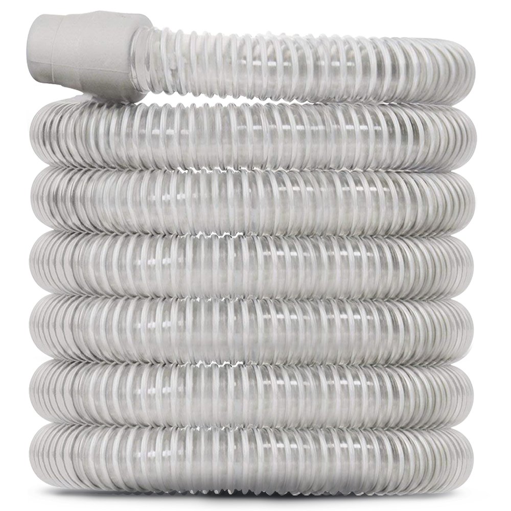RespLabs Medical CPAP Hose Perfect Fit Replacement Tubing for All CPAP Machines 10ft Standard 22mm, Gray