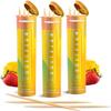 QuitPix Flavored Toothpicks Kosher Mango Strawberry (3 Pack) Extra Thick Infused Toothpicks with NAC & L-Theanine - Kosher, Vegan view 1