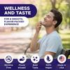 QuitPix Flavored Toothpicks Kosher Mango Strawberry (3 Pack) Extra Thick Infused Toothpicks with NAC & L-Theanine - Kosher, Vegan view 3