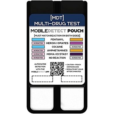 MobileDetect Pouch Residue Detection Multi-Drug Test Kit - Rapid Surface Residue Detector