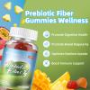 AFXMATE Fiber Supplement Gummies for Adult, 7 g Fiber Sugar Free Vegan & Gluten Free - Digestive Health, Regularity Support 120 Count view 2