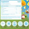 AFXMATE Fiber Supplement Gummies for Adult, 7 g Fiber Sugar Free Vegan & Gluten Free - Digestive Health, Regularity Support 120 Count view 4