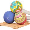 7 Inch Manual Ball Massage, Handheld Body Massage Tools, Natural Wormwood Meridian Stick, Massage Stick for Body Legs Arms Back Knock (2 Pieces Style Random) view 3