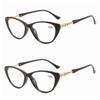 SightPerk Reading Glasses For Women 2 Pack Women's Cat Eye presbyopic glasses (Black, 2.00) view 1