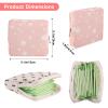 3Pcs Period Bag, Sanitary Pad Storage Bag Samll Period Pouch for Purse Cute Menstrual Period Bag Tampon Pad Holder for Purse, Tampon Organizer Pouch, Feminine Care Period Bags for Teen Girls School view 2