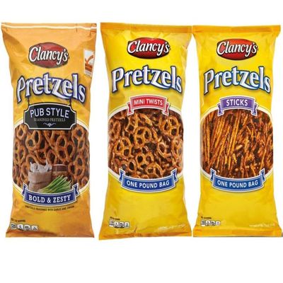 Clancy's Pretzels Variety Pack: Pub Style, Mini Twists, Sticks | 16 oz, (3-pack, 48 oz total)