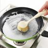 ZALHIN Kitchen Cleaning Dish Brush Hanging Long Handle Dish Brush cooktop Cleaning Brush view 2