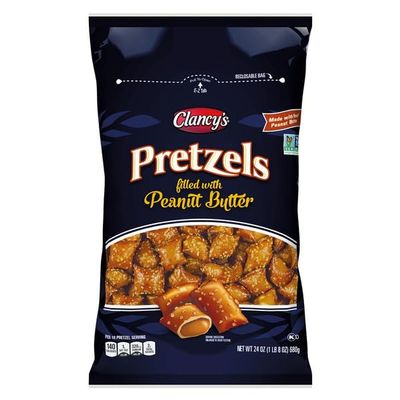 Clancy's Peanut Butter Filled Pretzel Pieces, 24 oz.