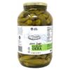 Lara's Pickled Okra with a Serving Tray - (Pack of 2, 64oz Each) - Artisanal Southern Style Mild Okra - Perfect for Charcuterie & Gourmet Snack Trays - Gluten-Free, All-Natural Okra Set view 1
