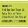 Lara's Pickled Okra with a Serving Tray - (Pack of 2, 64oz Each) - Artisanal Southern Style Mild Okra - Perfect for Charcuterie & Gourmet Snack Trays - Gluten-Free, All-Natural Okra Set view 3