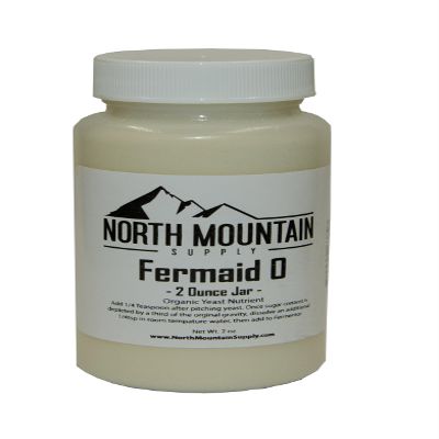 North Mountain Supply Fermaid O Yeast Nutrient - for Beer and Wine Homebrewing - 2oz Jar
