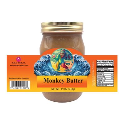 Beachsquatch Monkey Butter, 19 ounces