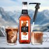 1883 Caramel Syrup with Pump  Premium Flavoring Syrup for Coffee, Lattes, Iced Coffee, Cocktails & Drinks  1L (33.8 fl oz) Bottle view 2