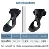 SFKLYU Drop Foot Brace Orthosis, AFO Foot Drop Brace Ankle Foot Orthosis Support Brace for Men And Women,A/left,S view 2