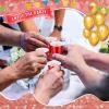 Roshtia 100 Pack 2 oz Plastic Shot Cups, Mini Disposable Shot Glasses 2 oz Party Cups for Valentine Wedding New Year Party, Beer Taste Serving, Snacks(Red) view 3