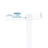 5PCS Disposable Blood Pressure Cuff with Dual Tubes + BP05 Connectors for #2 Neonate 4-8 cm, Replacement NIBP Cuff, Non-Woven Fabric BP Cuff view 4