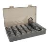 21 Grids Large Capacity Medicine Case Weekly Tablet Organizer Black Portable Tablet Box Medicine Container view 1