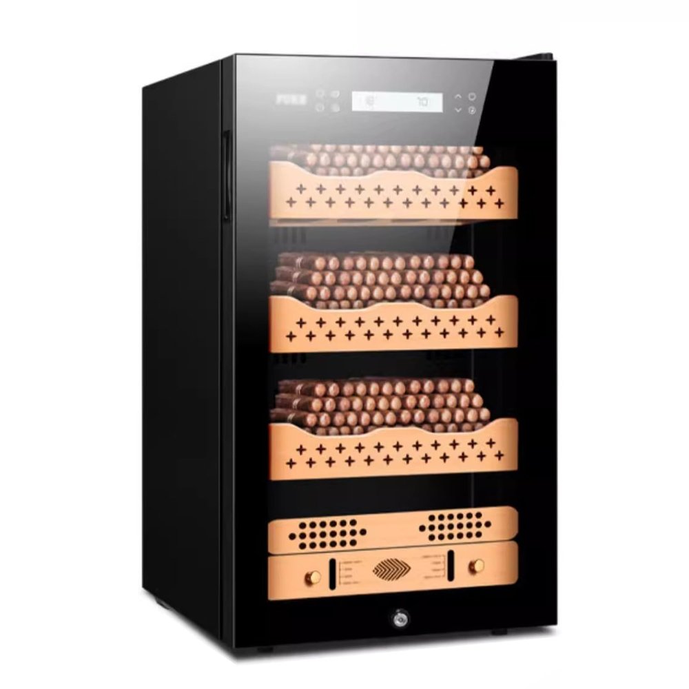 Humidity Controlled Humidor Intelligent Cigar Cabinet Constant Temperature and Humidity Humidity 60-80%