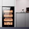 Humidity Controlled Humidor Intelligent Cigar Cabinet Constant Temperature and Humidity Humidity 60-80% view 2