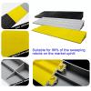 1''Rise Threshold Ramps for Doorways, Wheelchair Ramps for Home, Plastic Ramp, for Doorways, Bathroom, Supermarkets Entrance, Garage Entrance, Cuttable ( Color : B , Size : 25*13*6.5cm/9.8*5.1*2.5in ) view 3